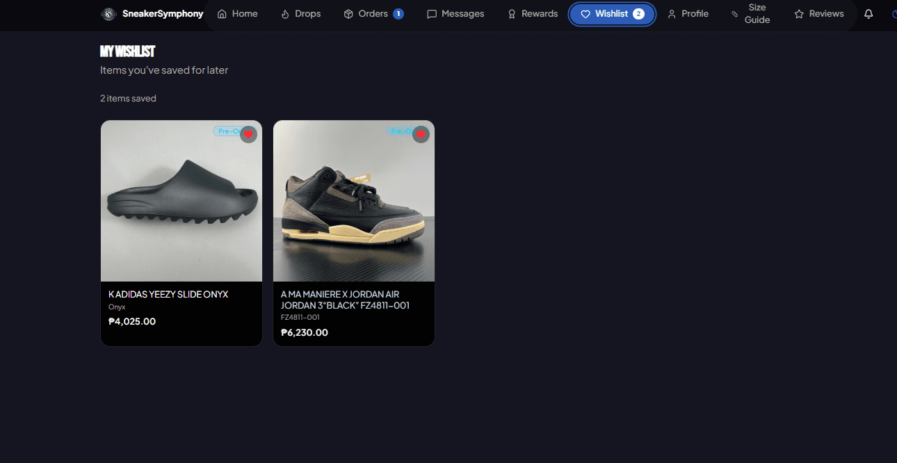 Save grails. Get notified when they drop.